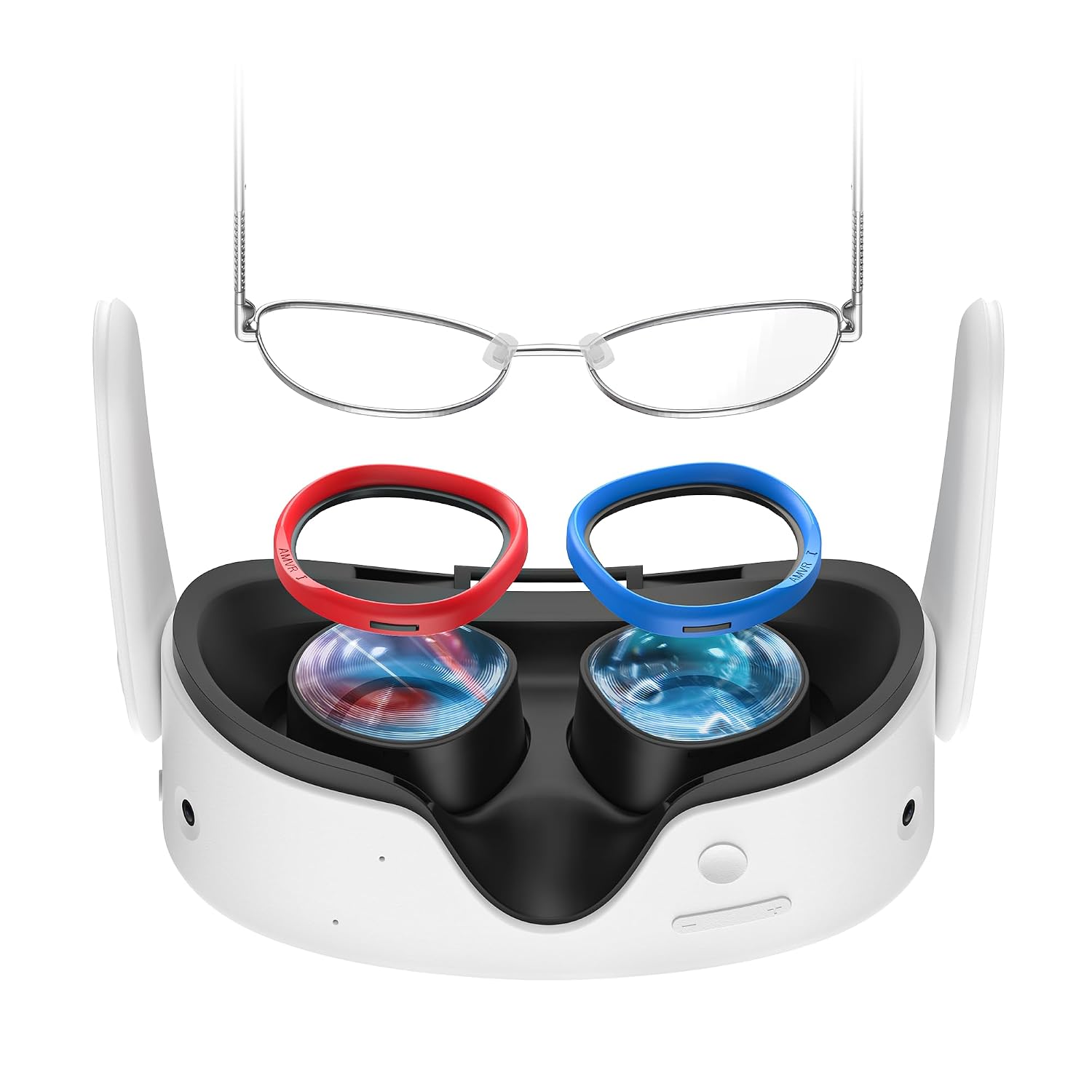 AMVR Lens Anti-Scratch Ring Protecting Myopia Glasses from Scratching VR Headset Lens Compatible for Oculus Quest, Rift S ...