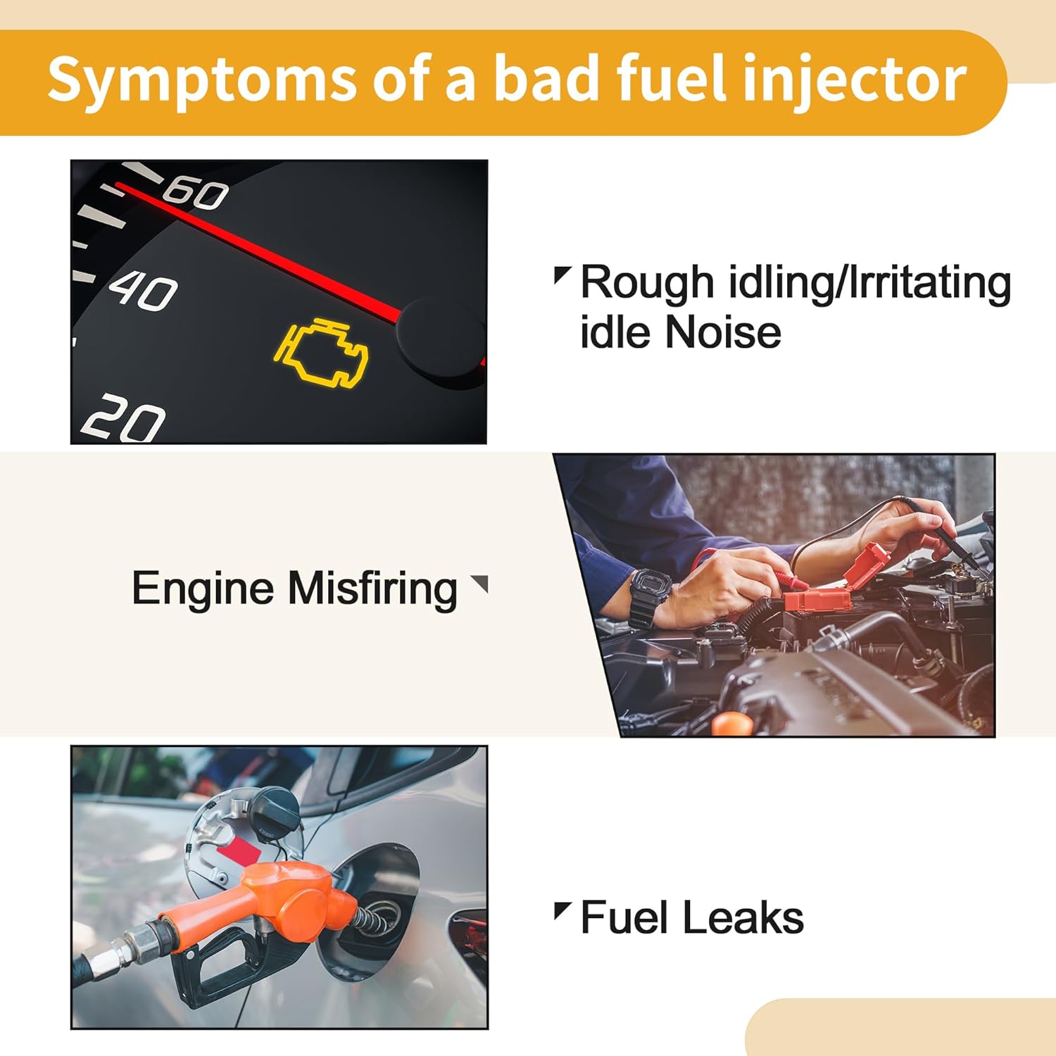 4 Pcs No.0261500172/13647639994 Fuel Injector for BMW 228I 4-Cylinder 2014-2016 for BMW 320I 4-Cylinder 2012-2018 Car Engine Flow Match Fuel Nozzle