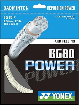 YONEX BG 80 Power Badminton String Set