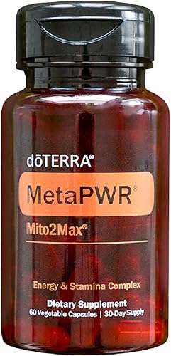 doTERRA Suplemento Energético MetaPWR Mito2Max - 60 Cápsulas