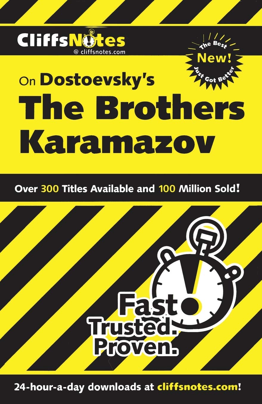 Dostoevsky's "The Brothers Karamazov" (Cliffs Notes)