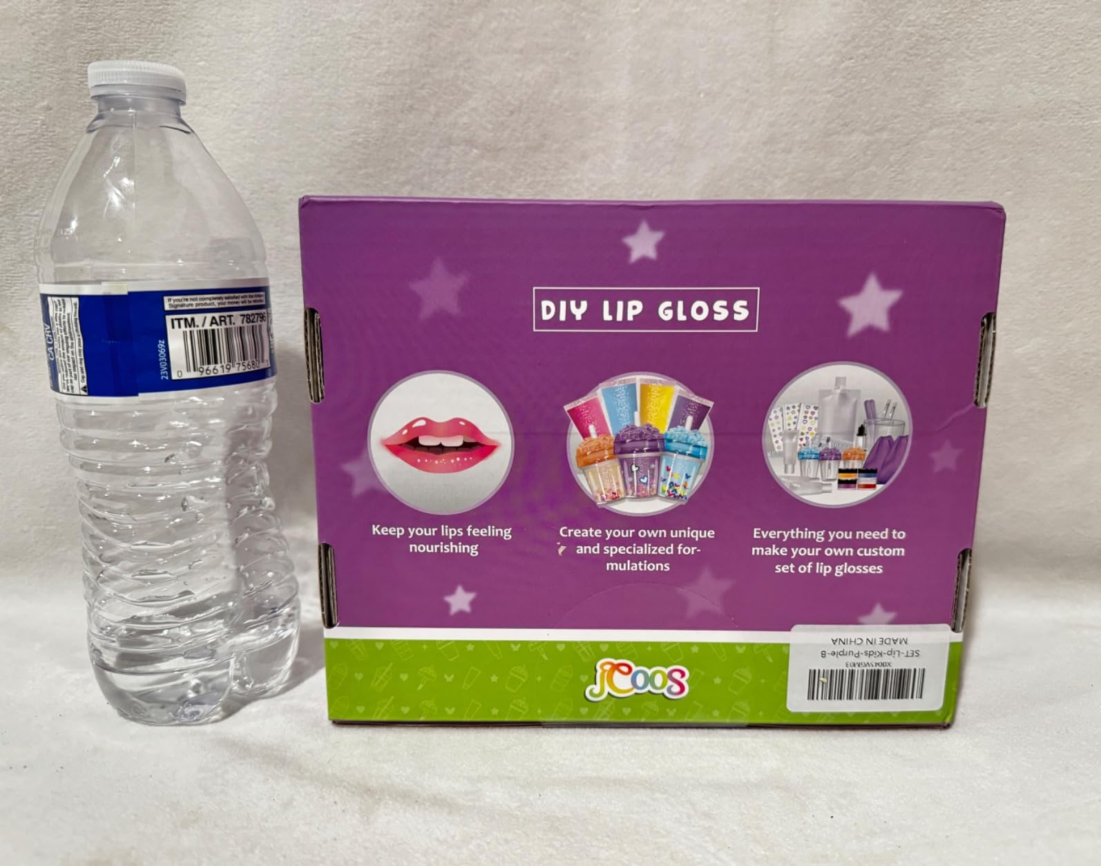 Lip Gloss Making Kit, JCOOS 41PCS Kids Lip Gloss for Girls