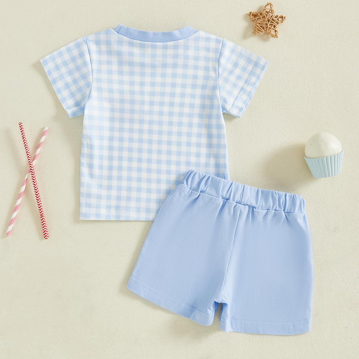 Football Baby Boy Girl Outfit Toddler Rugby Embroidery T Shirt Top Shorts Football Outfits Cute Summer Clothes - Image 5