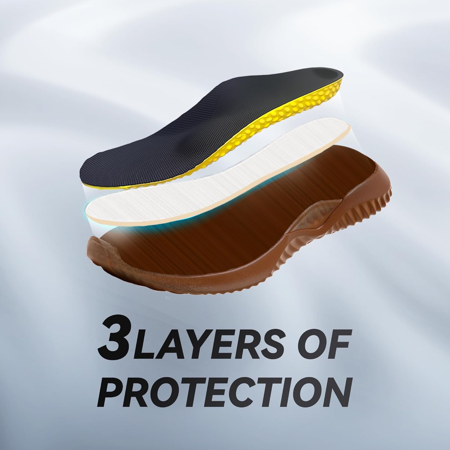 SUADEX Steel Toe Shoes for Men Women Indestructible Steel Toe Sneakers Lightweight Work Safety Shoes Puncture Proof Composite Toe - Image 7