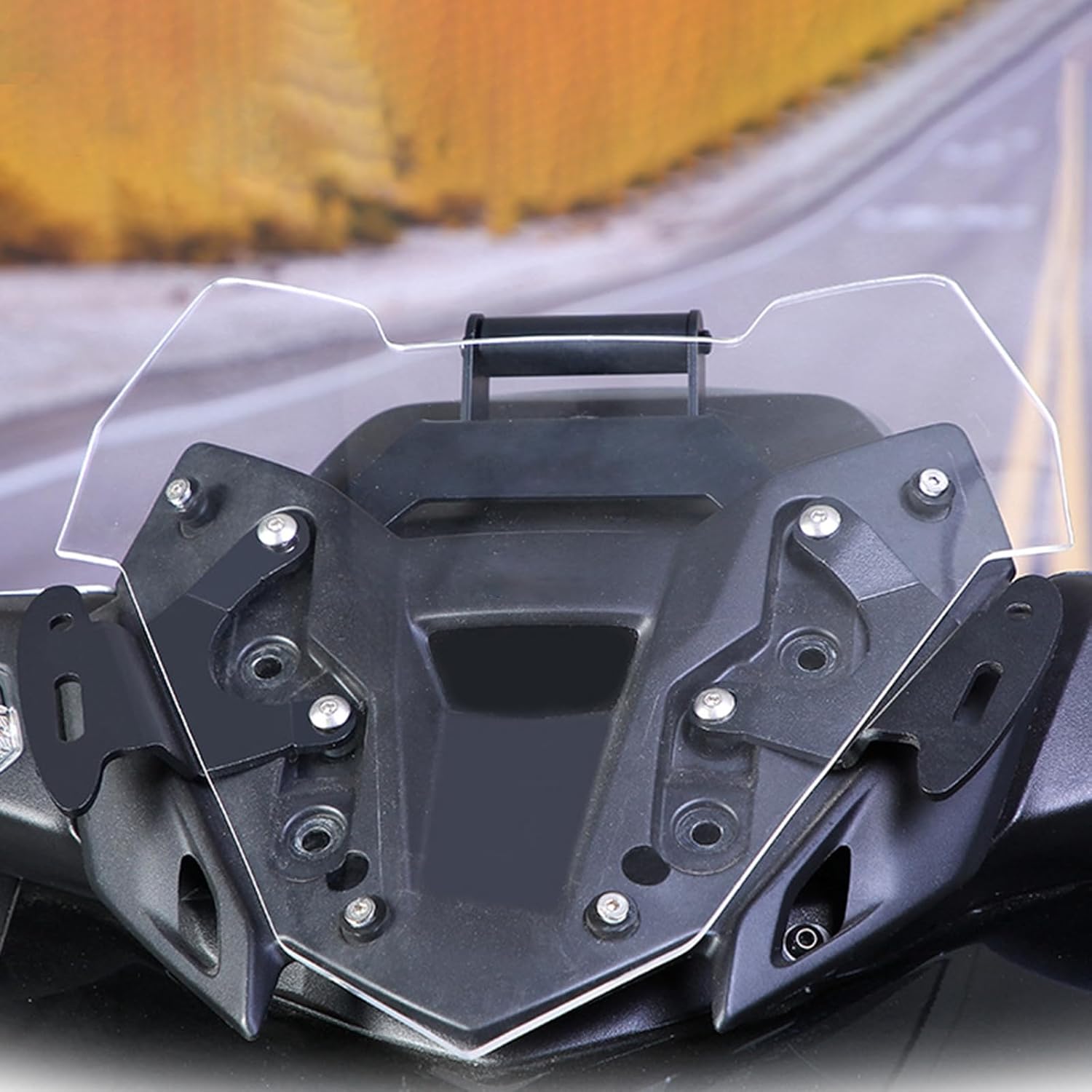 Motorcycle Glass Extender Bracket Easy Install Rearview Glass Extension Mount For Enhances Rear Viewing For XMAX300