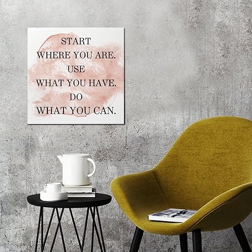 Vista 95 de Lienzo decorativo para pared, póster impreso en lienzo con frase inspiradora, decoración de pared moderna para sala de estar, regalo de jubilación