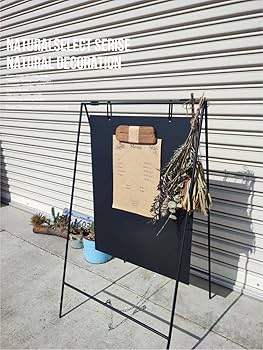 ショップ看板スタンド　マルシェ看板スタンド　アイアン看板スタンド　什器 楽天市場】[ポイント5倍×20日限定] 看板 立て看板 おしゃれ 屋外