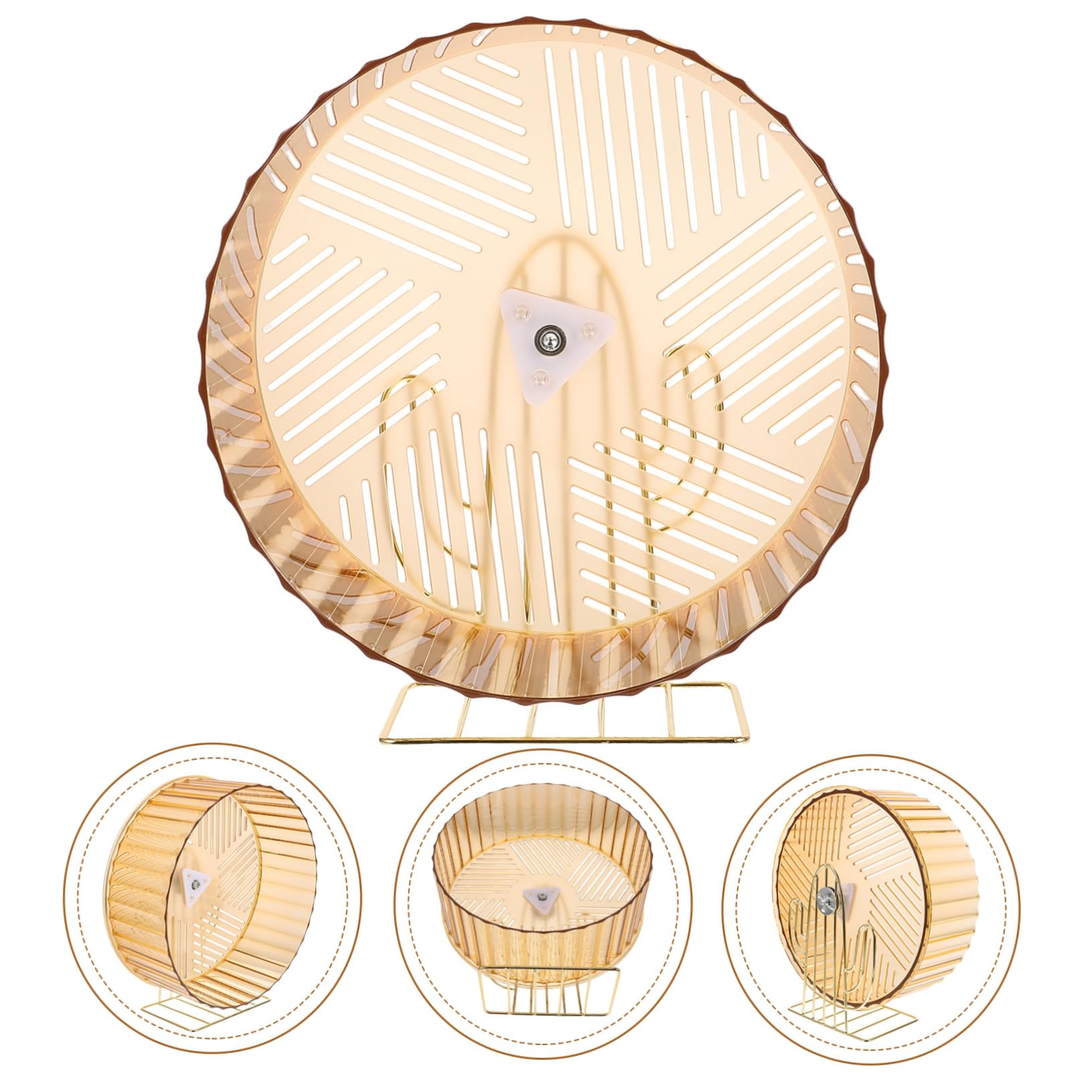 BESPORTBLE Roue d'exercice pour Hamster Support, Accessoire de Cage, Plastique et Alliage, Grosse Taille, pour Chinchilla, Activité Quotidienne