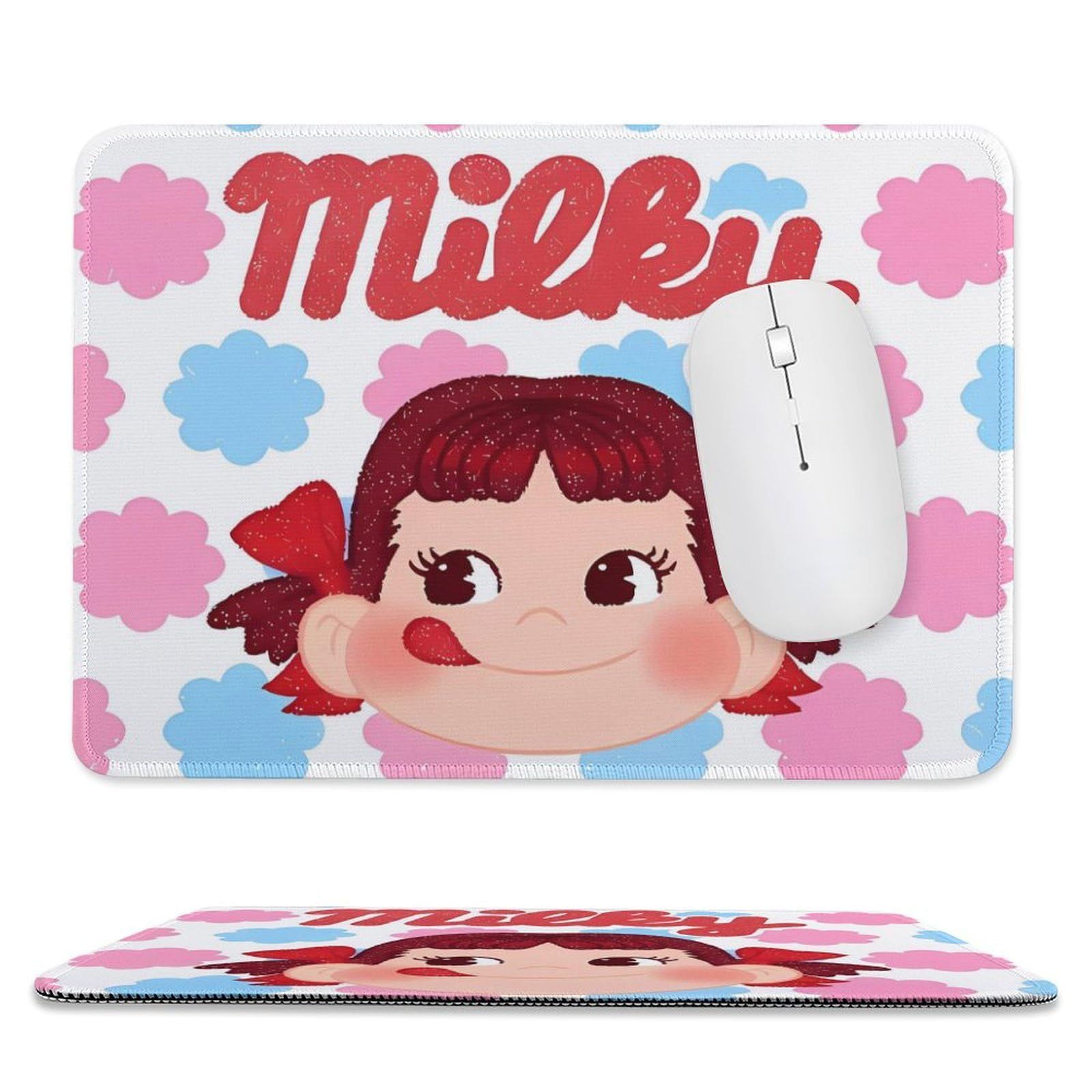 Amazon.co.jp: ペコちゃん マウスパッド ゴム 防水 滑り止め