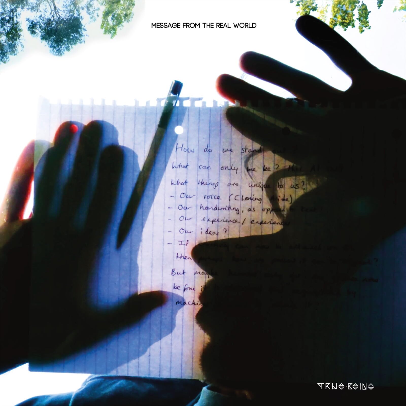 TRUE BEING - Message From The Real World - Vinyl (LP)