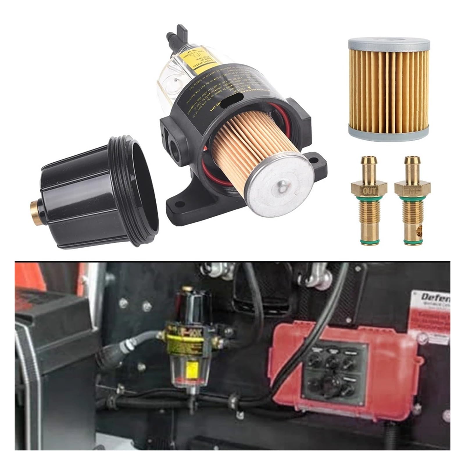 SAIL MARINE 16911-ZY3-010 Fuel Filter for Honda Outboard 75-200HP