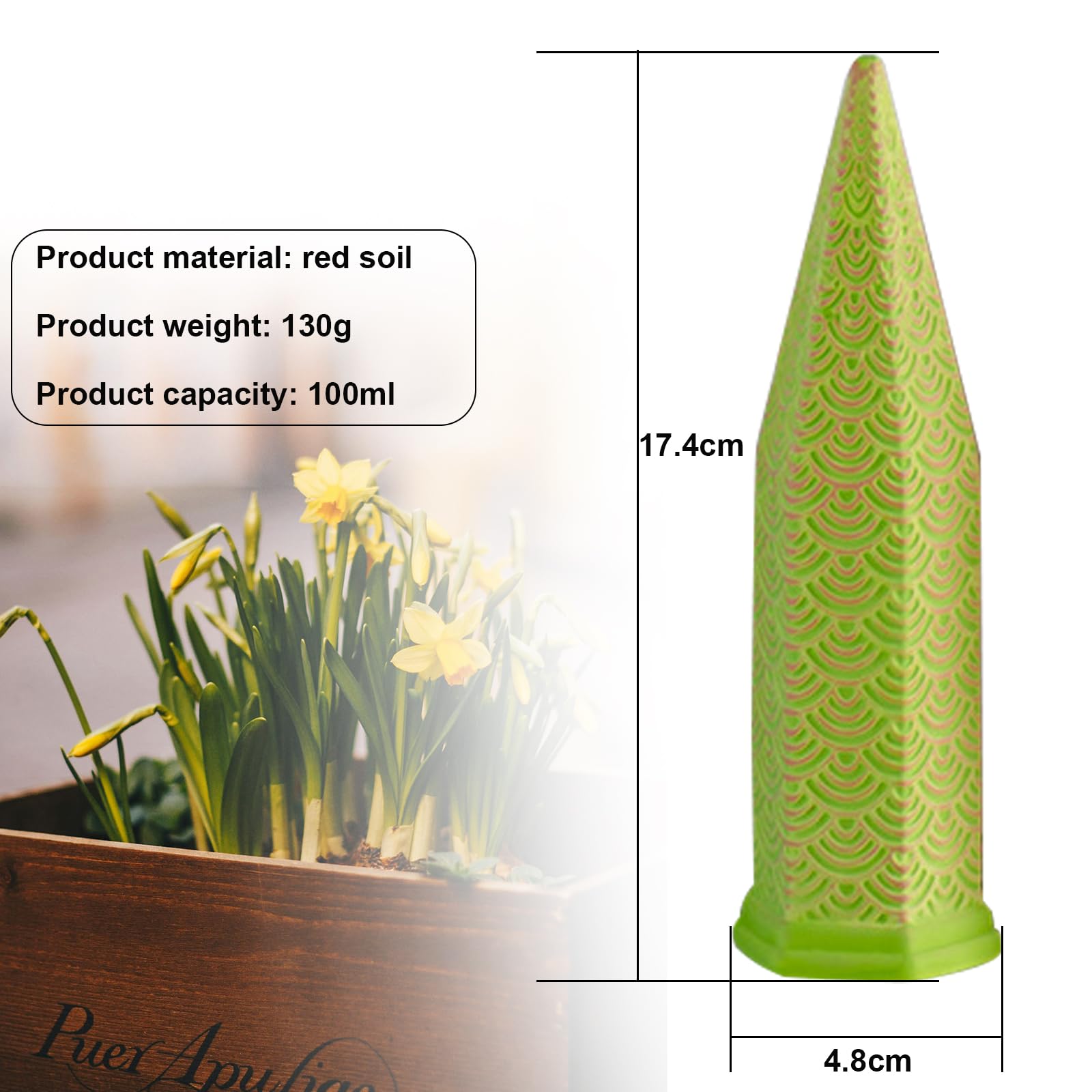 Sistema de Riego Automatico Macetas, 4 Piezas Riego por Goteo Botella Set Autorriego Kit Riego Plantas Vacaciones para Jardín Terraza Invernadero Flores Plantas Interior Exterior
