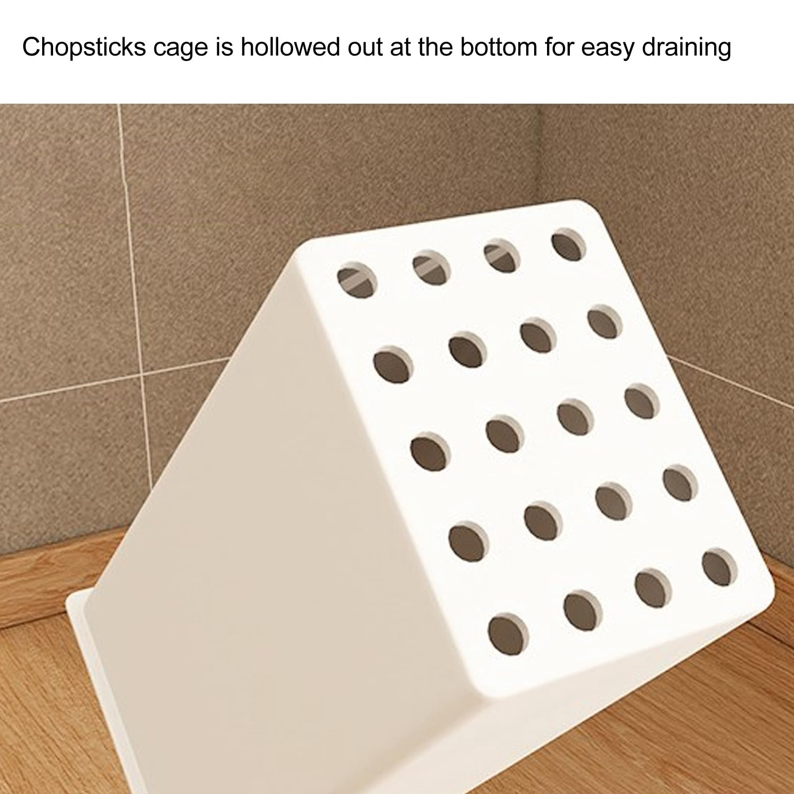 Porta Cuchillos de Cocina con de Drenaje Integrado