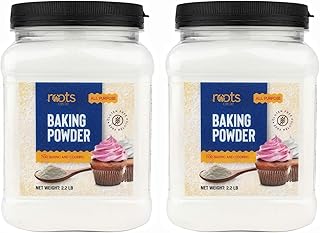 Roots Circle Baking Powder | Gluten-Free All-Purpose Leavening Agent For Cooking and Baked Goods, Desserts, Breads, & Cake...