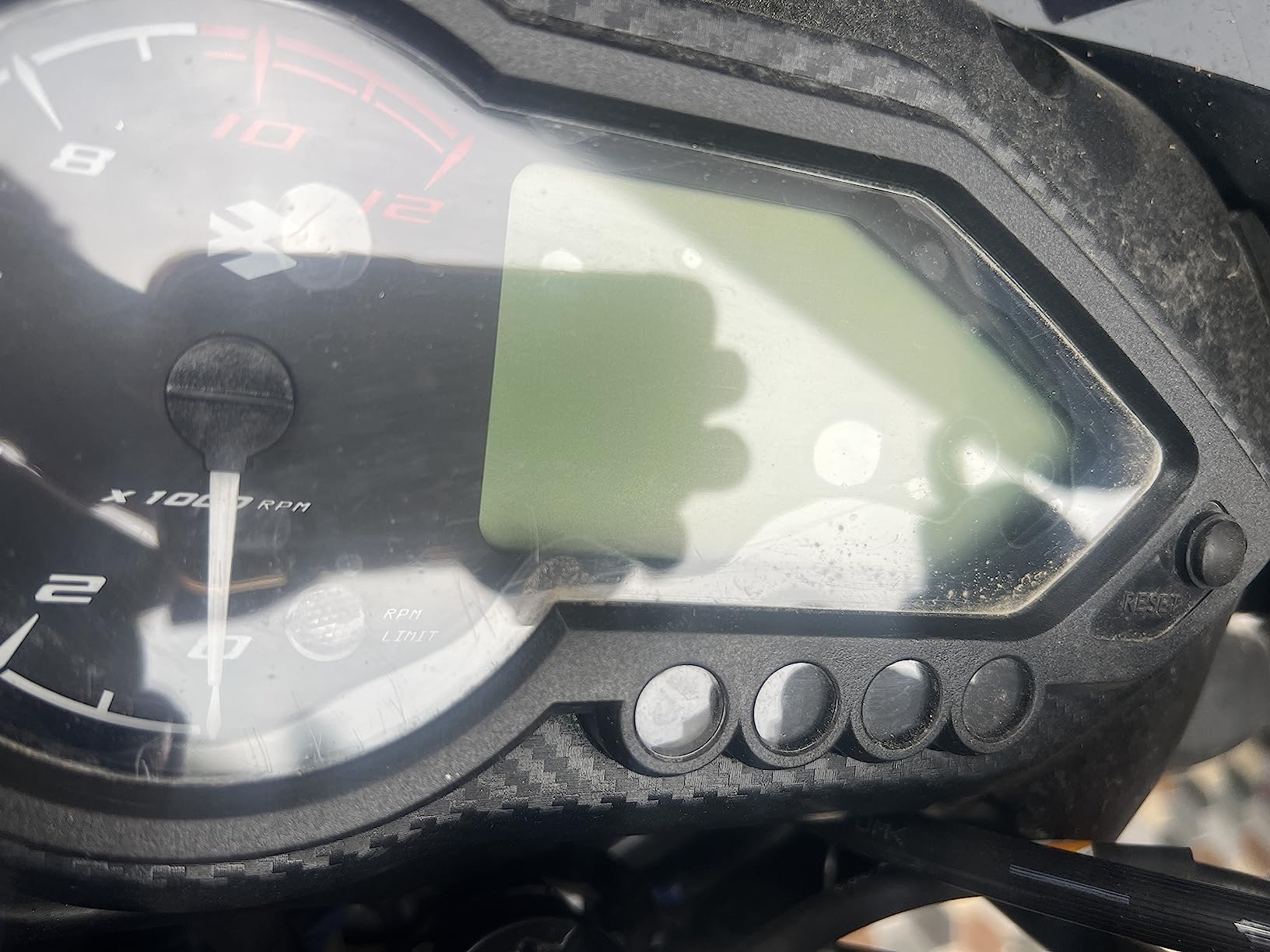 NIKAVI SMSG01 Speedo Meter Screen Protector Scratch Guard Compatible ...