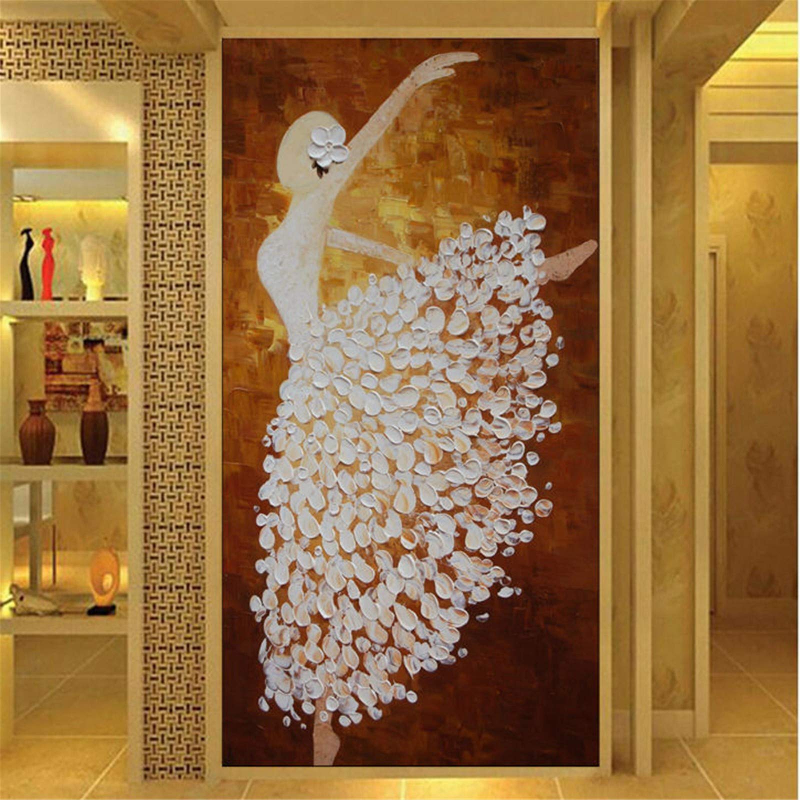 Kit de Peinture Diamant Broderie 5D DIY grand format 28x80inch avec strass ronds