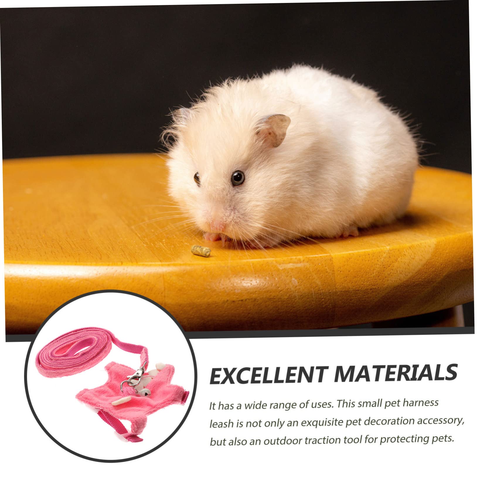 SUPVOX Kit 4 Guinzagli Da Trazione Per Furetti Gilet in Materiale Morbido Facile Da Riporre Sicurezza Per Animali Domestici