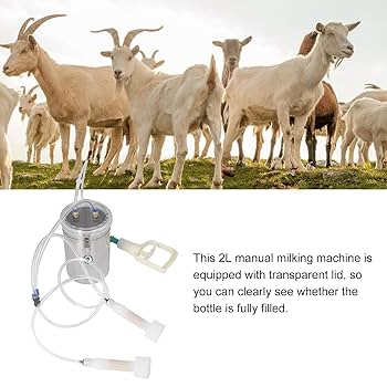 【nabe190様用】MILKING THE GOATMACHINE/ Goat Amazon.com: Manual Goat Milking Machine, 2L Stainless Steel