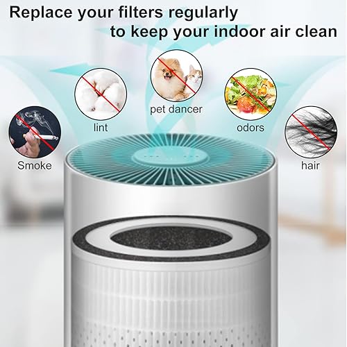 Miniatura 6 de Filtro True KILO, compatible con Afloia KILO, KILOPLUS, KILO PRO, MIRO, MIRO PRO y MORENTO KILO, filtración de 3 etapas verdadera de 360 para