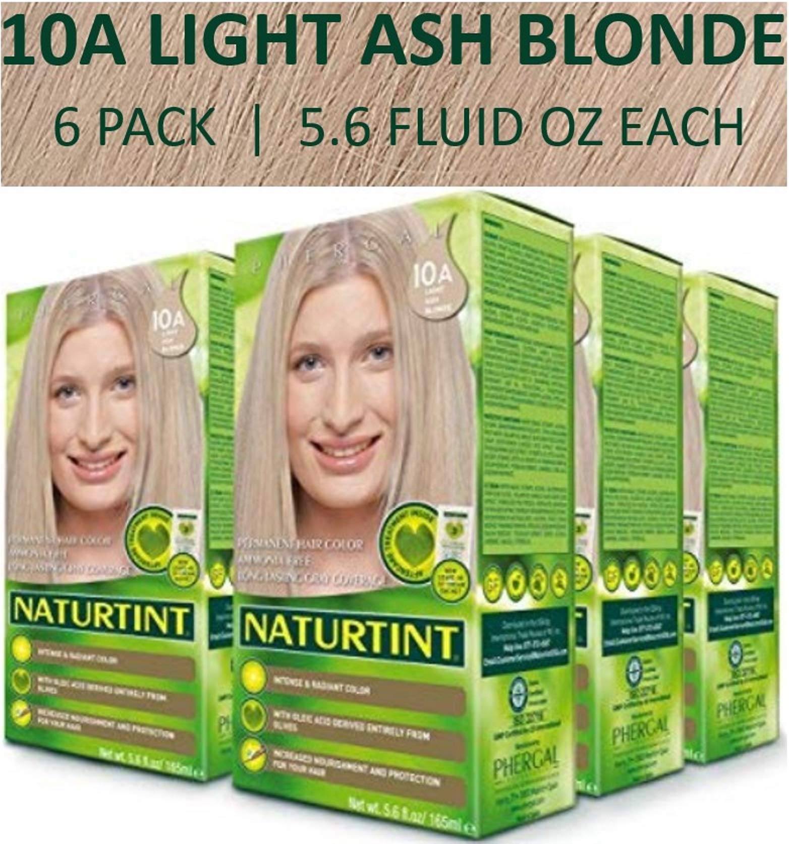 Naturtint Permanent Hair Color - 10A Light Ash Blonde
