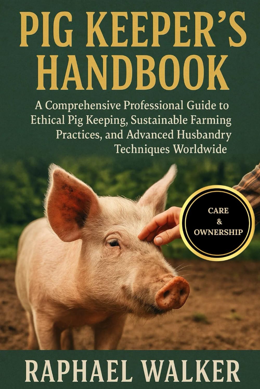 PIG KEEPER'S HANDBOOK: A Comprehensive Professional Guide to Ethical Pig Keeping, Sustainable Farming Practices, and Advanced Husbandry Techniques Worldwide