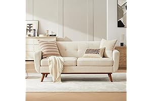 Kingfun Mid Century Modern 65" Loveseat Sofa