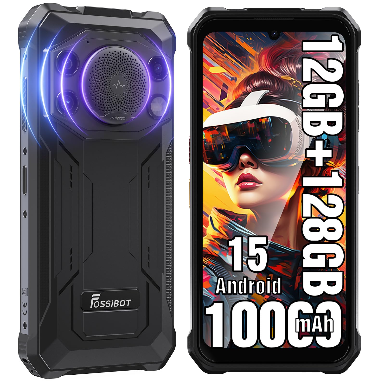 FOSSIBOT F110L Rugged Smartphone