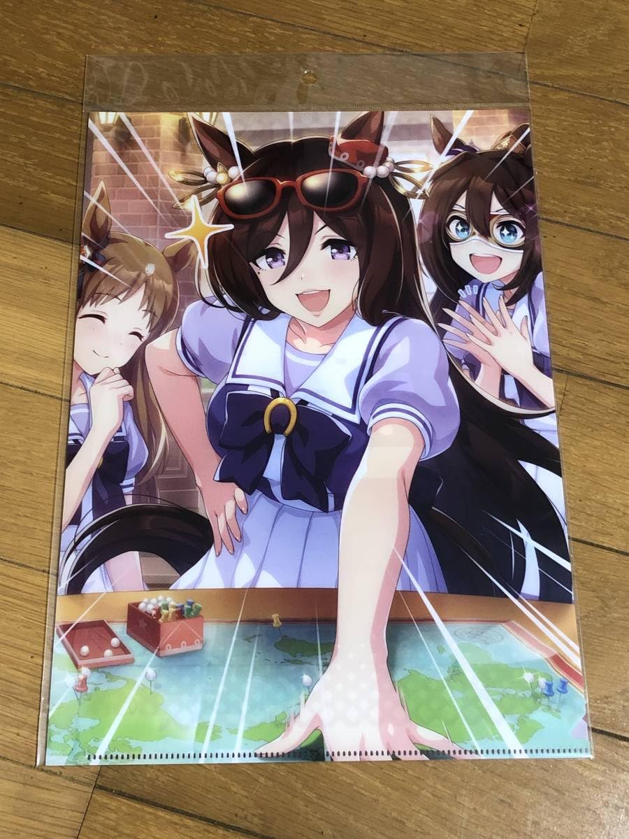 Amazon.co.jp: クリアファイル ウマ娘 シーキングザパール エル 