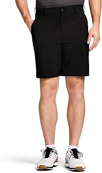 IZOD Mens Saltwater Stretch Flat-front Chino Pants Golf Shorts