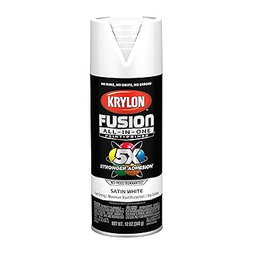 Krylon K02753007 Fusion All-in-One Spray Paint, White