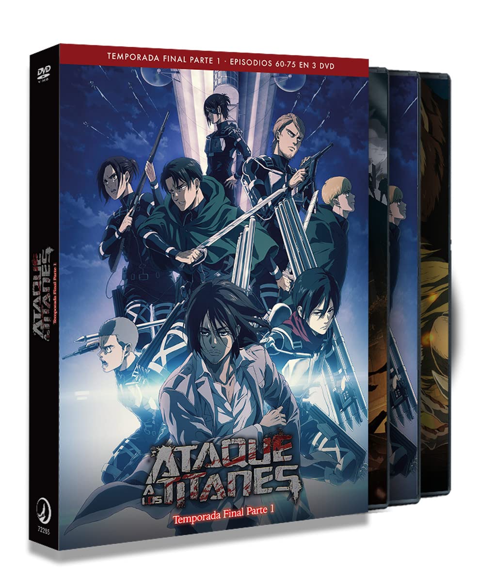Ataque a Los titanes - Temporada Final 1 - DVD