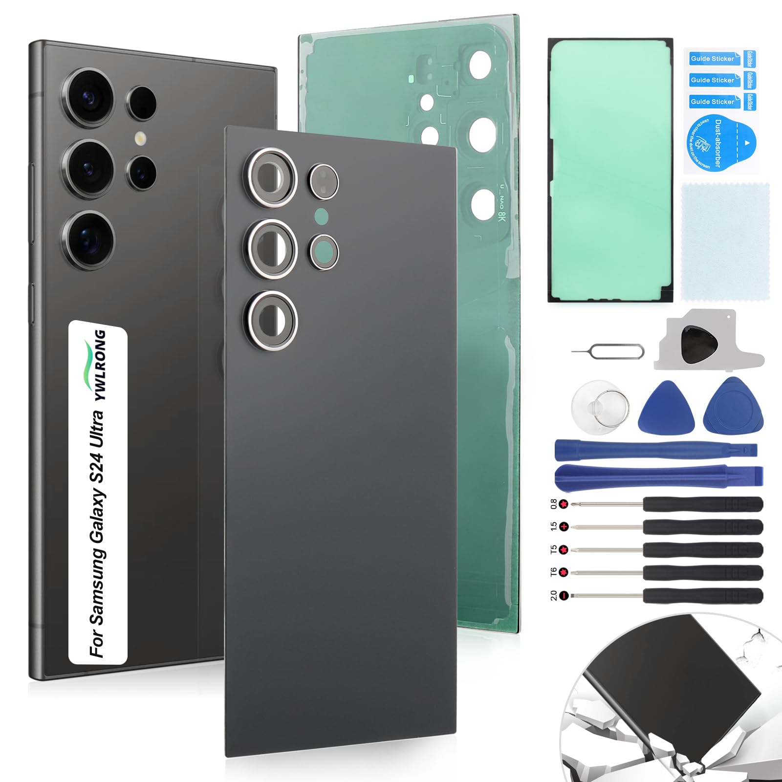 Amazon | Samsung Galaxy S24 ウルトラバックガラス交換用 Samsung S24