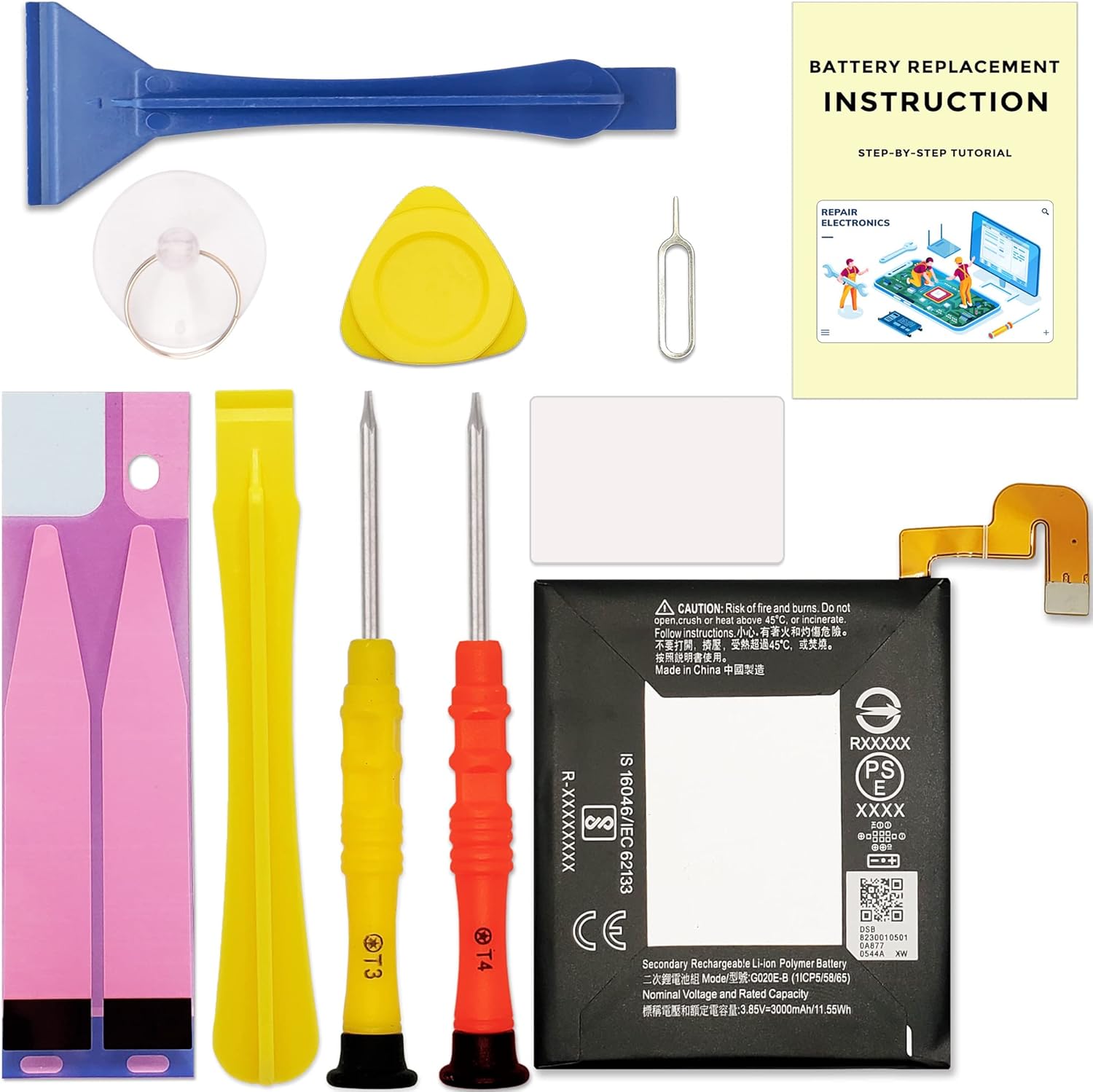 Amazon.com: BATLABB Battery for Pixel 3a (Not for Pixel 3 or Pixel 3a ...