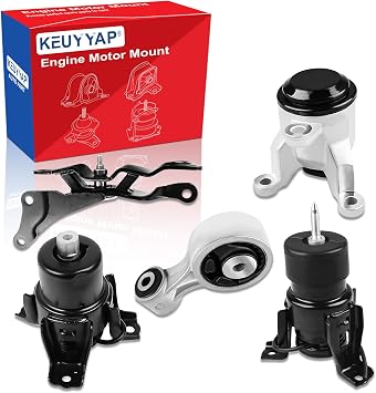 5Pcs Engine Motor Mount Compatible with Nissan Altima 3.5L 2007-2012 & for Maxima 3.5L 2009-2014 Transmission Mount Set, Replace A4355HY A4356HY A4365HY A7361 A7363