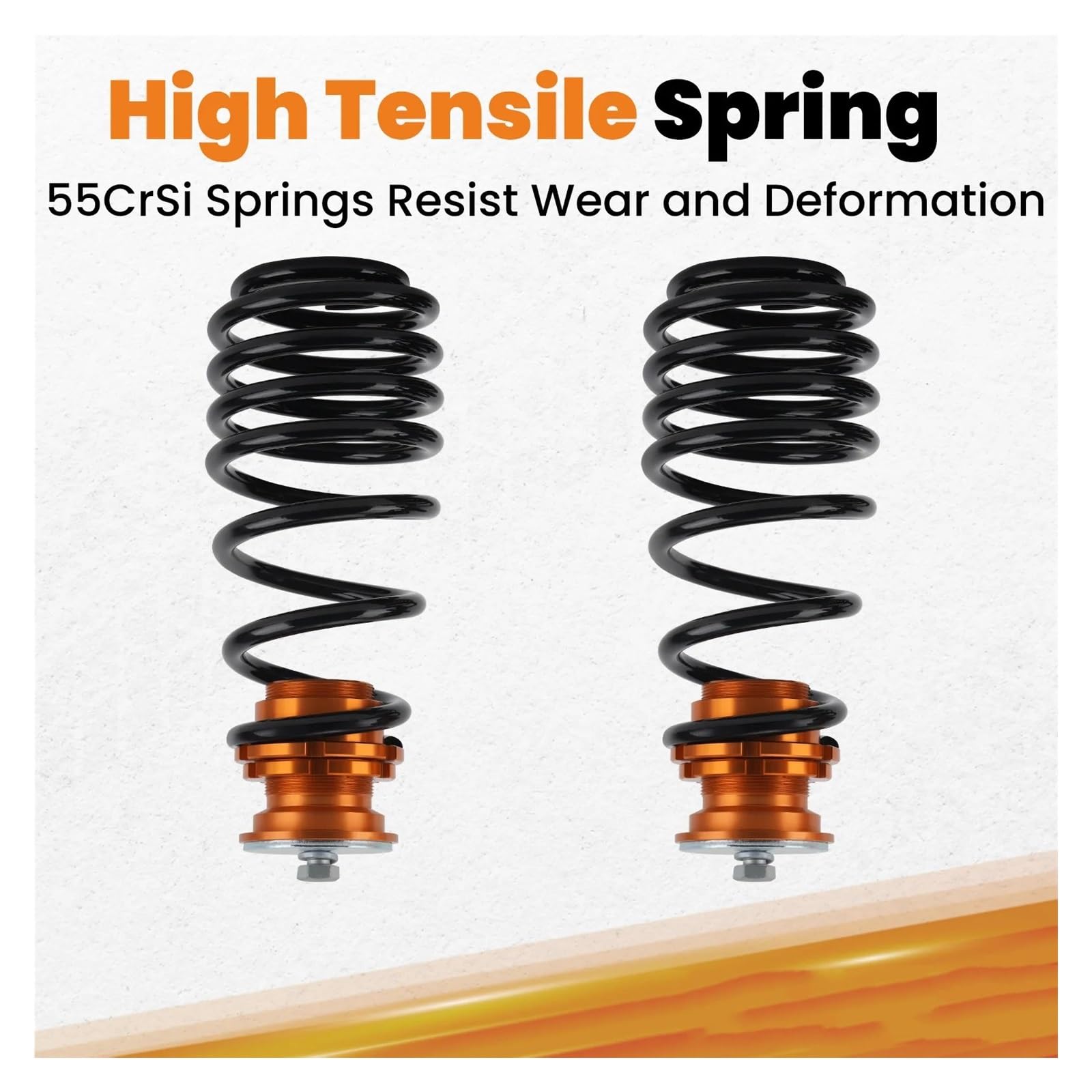 Sospensione Coilovers Assetto Anteriore E Posteriore Per Peugeot 207 Hatchback 2006-2015 1.6 HDi / 16V .4 Ammortizzatore Anteriore