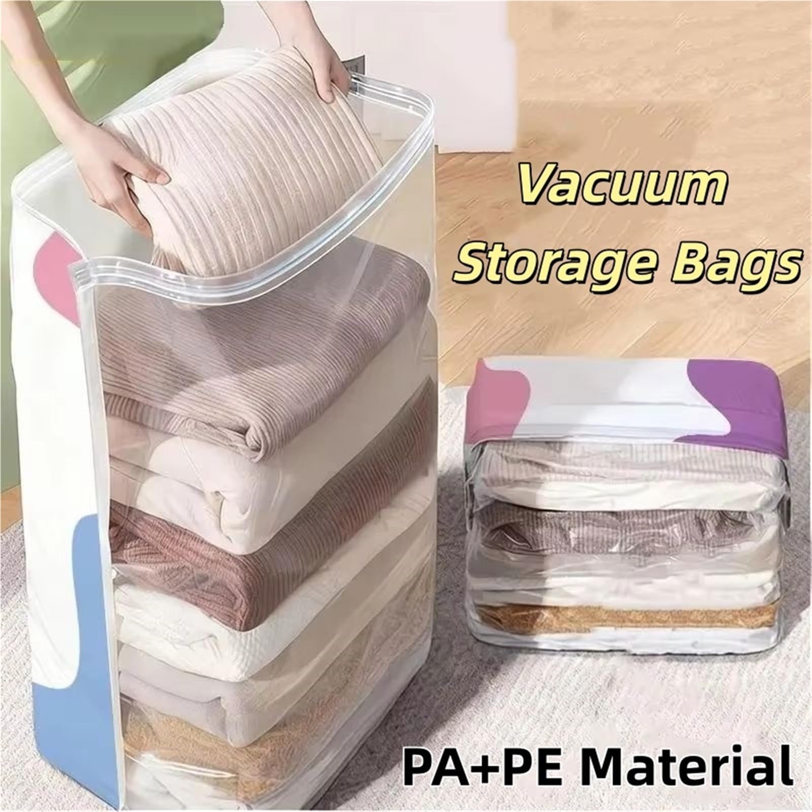 Bolsas Vacio Ropa Bolsas de almacenamiento al vacío estereoscópicas color