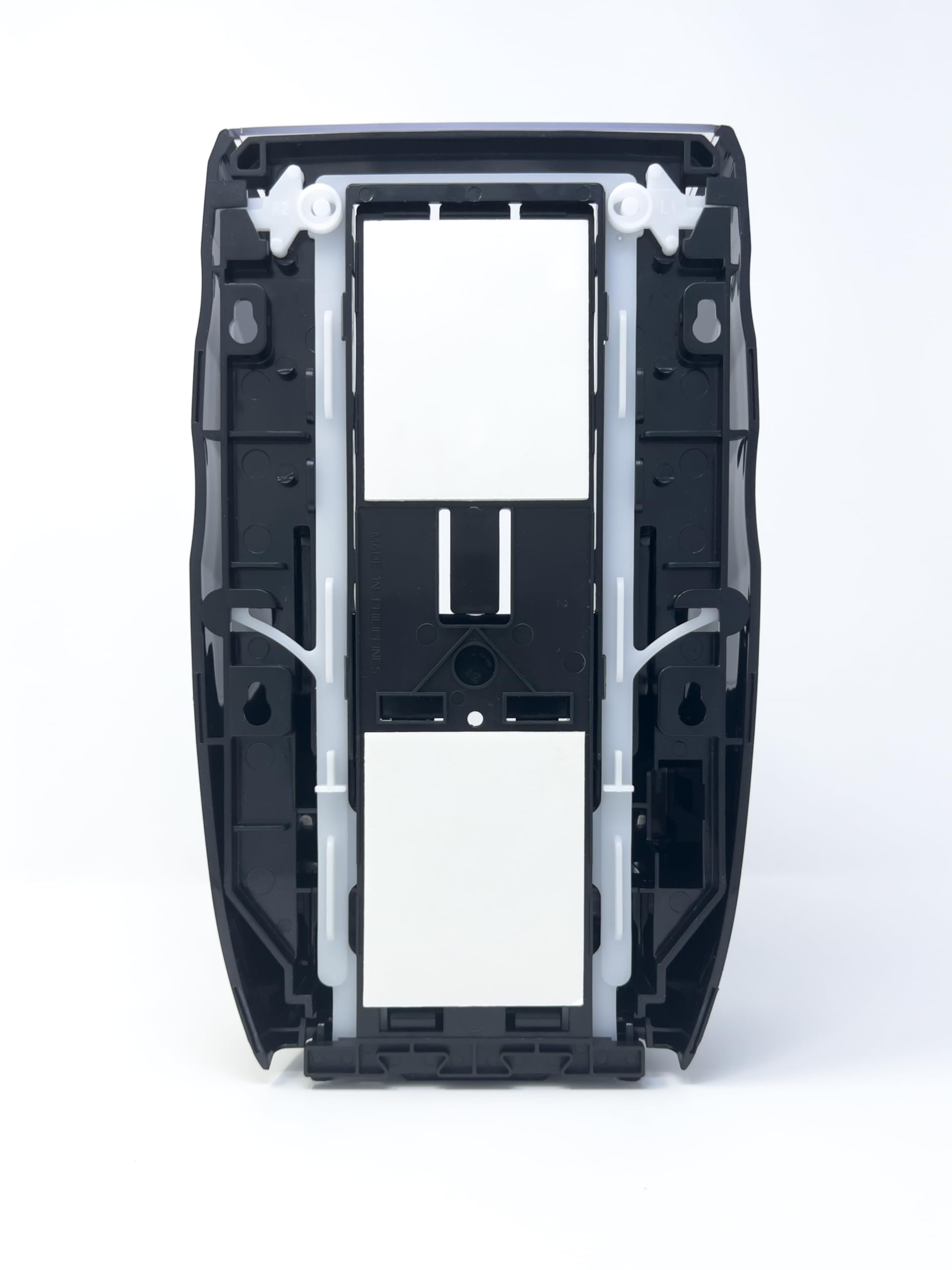 Black Wall-Mounted Manual 1000 ml Foam Dispenser for Soap or Sanitizer