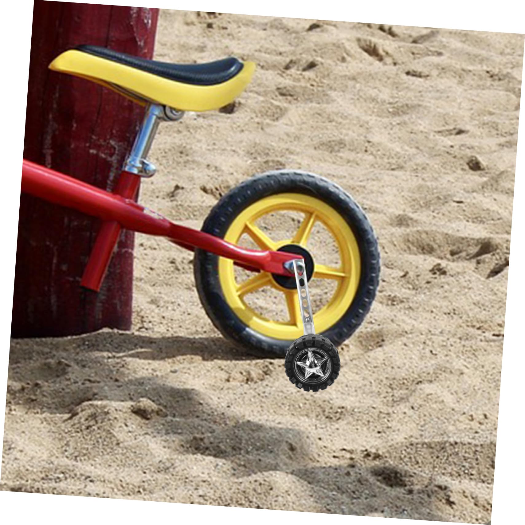 Supvox Kinderfahrrad Stützräder 1 Satz Metall, Sichere Balance für Kinder