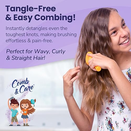 Miniatura 2 de Desenredador para el cabello por Dr Fischer  Crema para dejar en niños  Rico en aceite de romero y vitamina B5 Para un cabello fácil de peinar  11