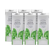 by Amazon Zuccherata Bevanda Alla Soia, 6 x 1L