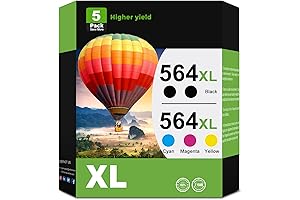 564XL Ink Cartridges Replacement for HP Printers