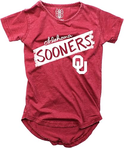 Miniatura 66 de Wes and Willy NCAA - Camiseta Burnout para niñas S/S