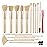 Real Perfection Makeup Brush Set 16 Pcs with 1 Eyebrow Razor Premium Synthetic Foundation Powder Concealers Eyeshadow Blush Makeup Brushes Make up Brushes Kit (Beige)