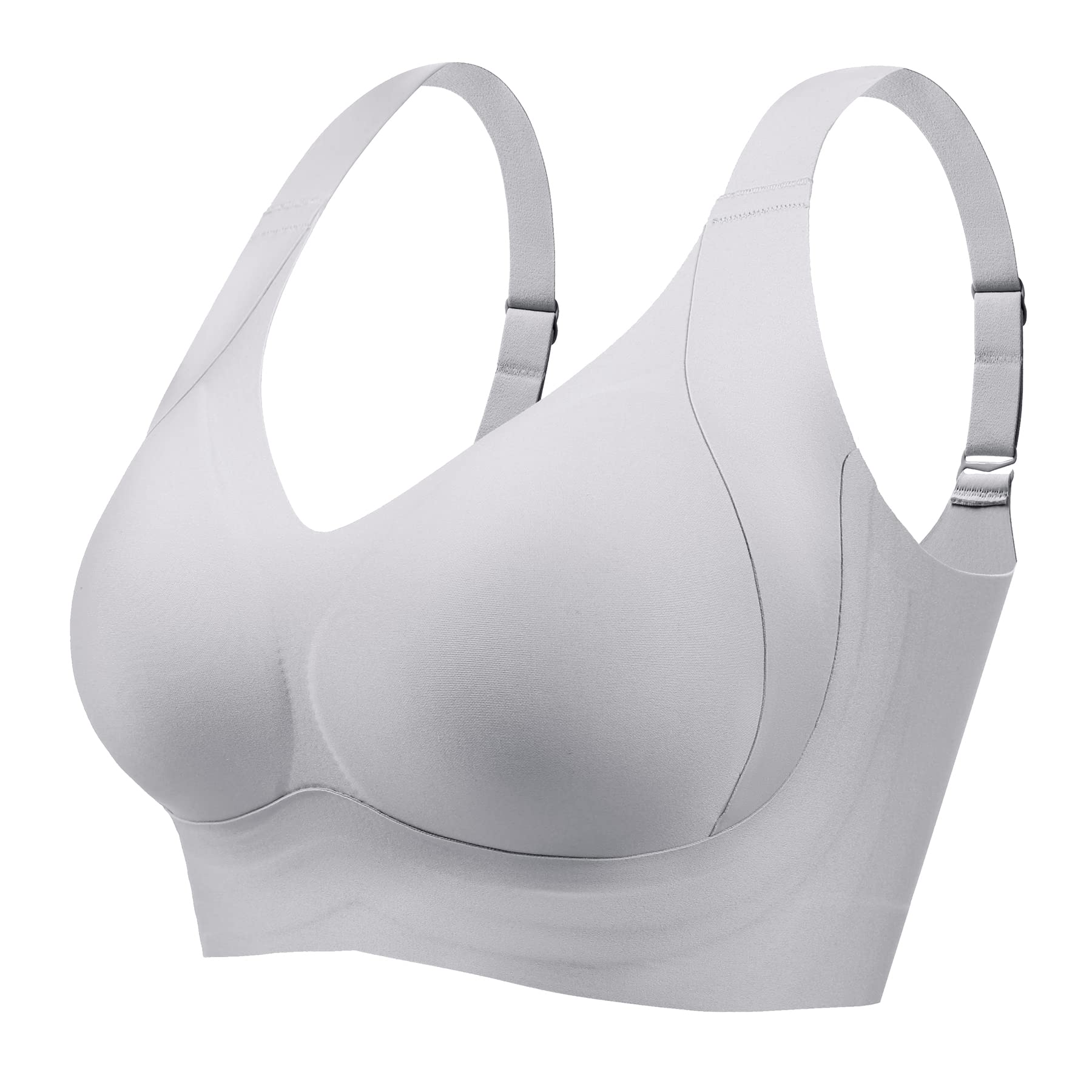 Soft Sleep Wirefree Bras for Women Full Coverage No Underwire Everyday Bras Comfortable Sports Bras