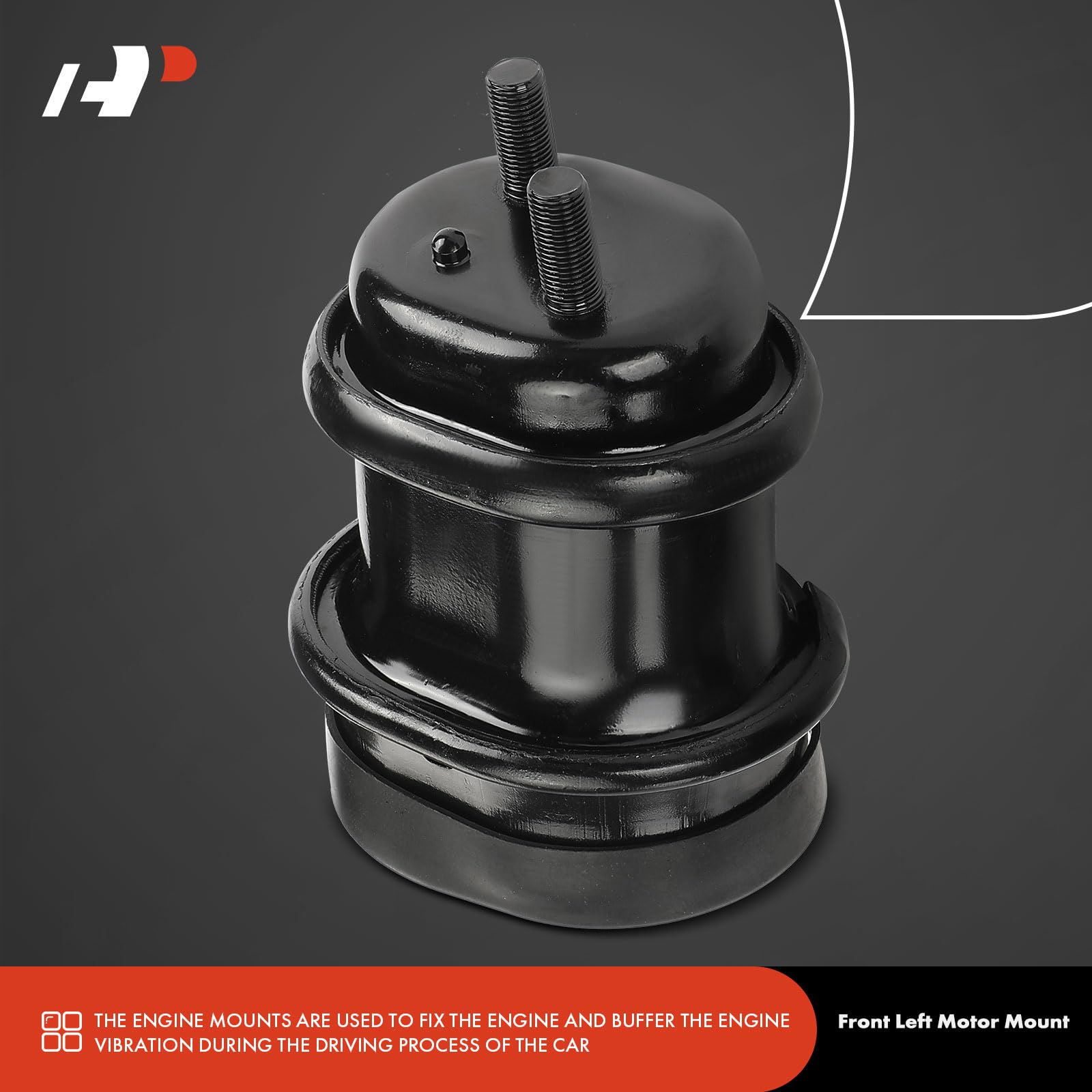 A-Premium 2PCS Front Left and Right Engine Motor Mount Kit