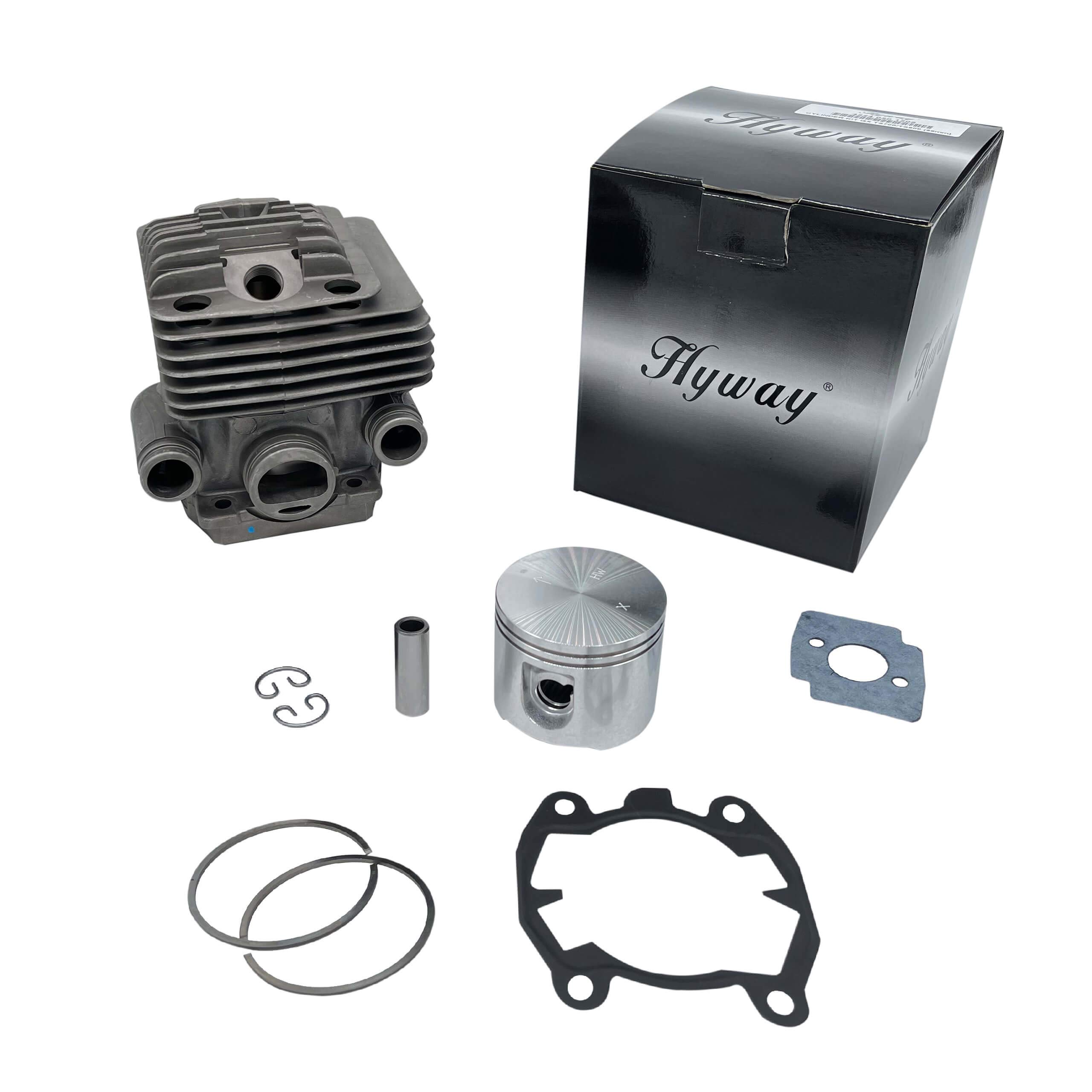 HywayCylinder & Piston Kit + Gaskets For Stihl TS700 TS800, Rep 4224 020 1205 56mm Cut-Off Concrete,Nikasil Plating Excellent Quality