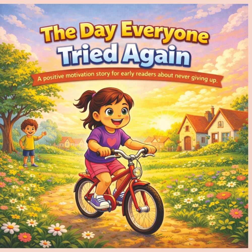 The Day Everyone Tried Again: A positive motivation story for early readers about never giving up