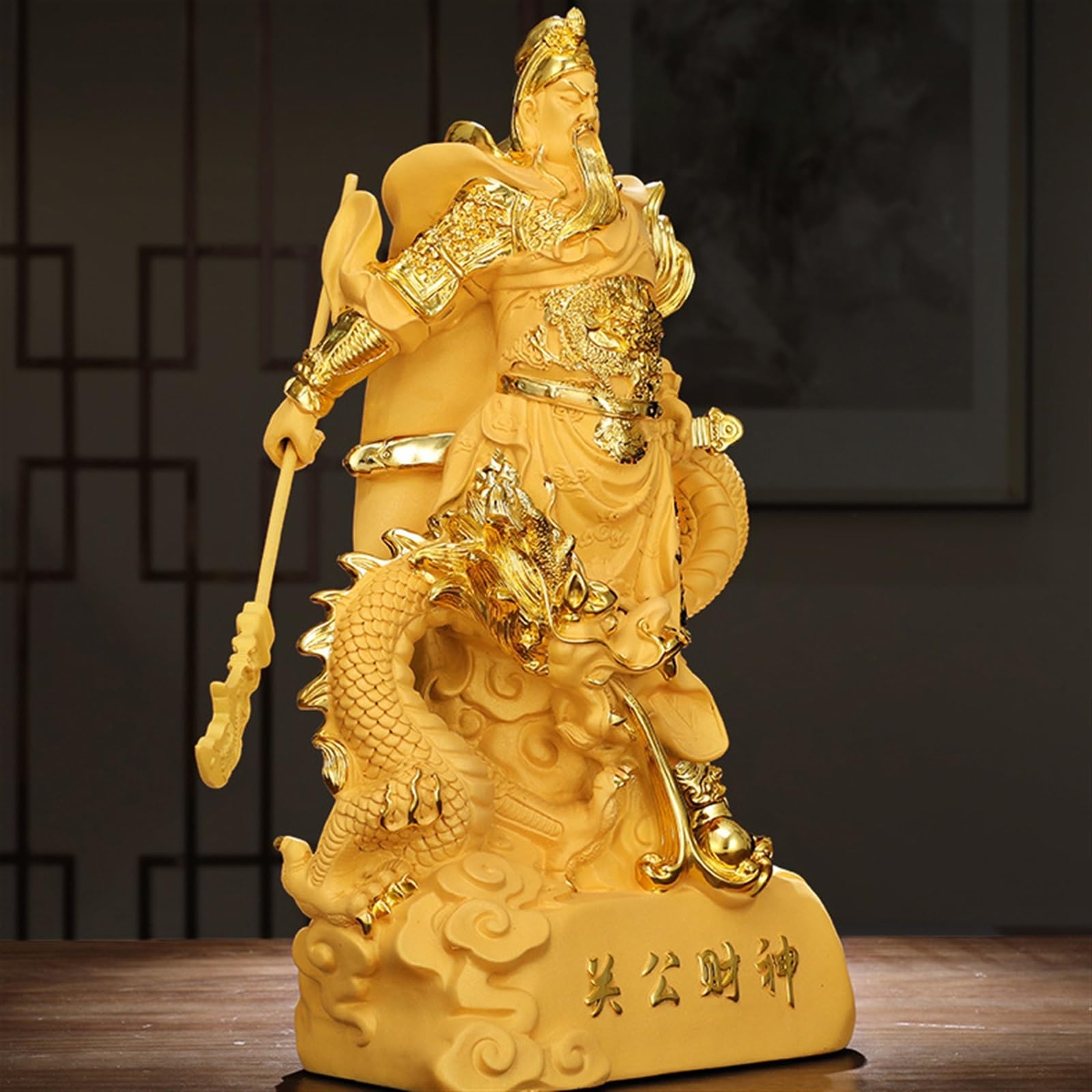 関公 関羽 真鍮製 関羽雲長 開運 財神 Amazon.co.jp: 関羽 雲長 銅像 三国志 関羽像 武財神 青龍偃月刀
