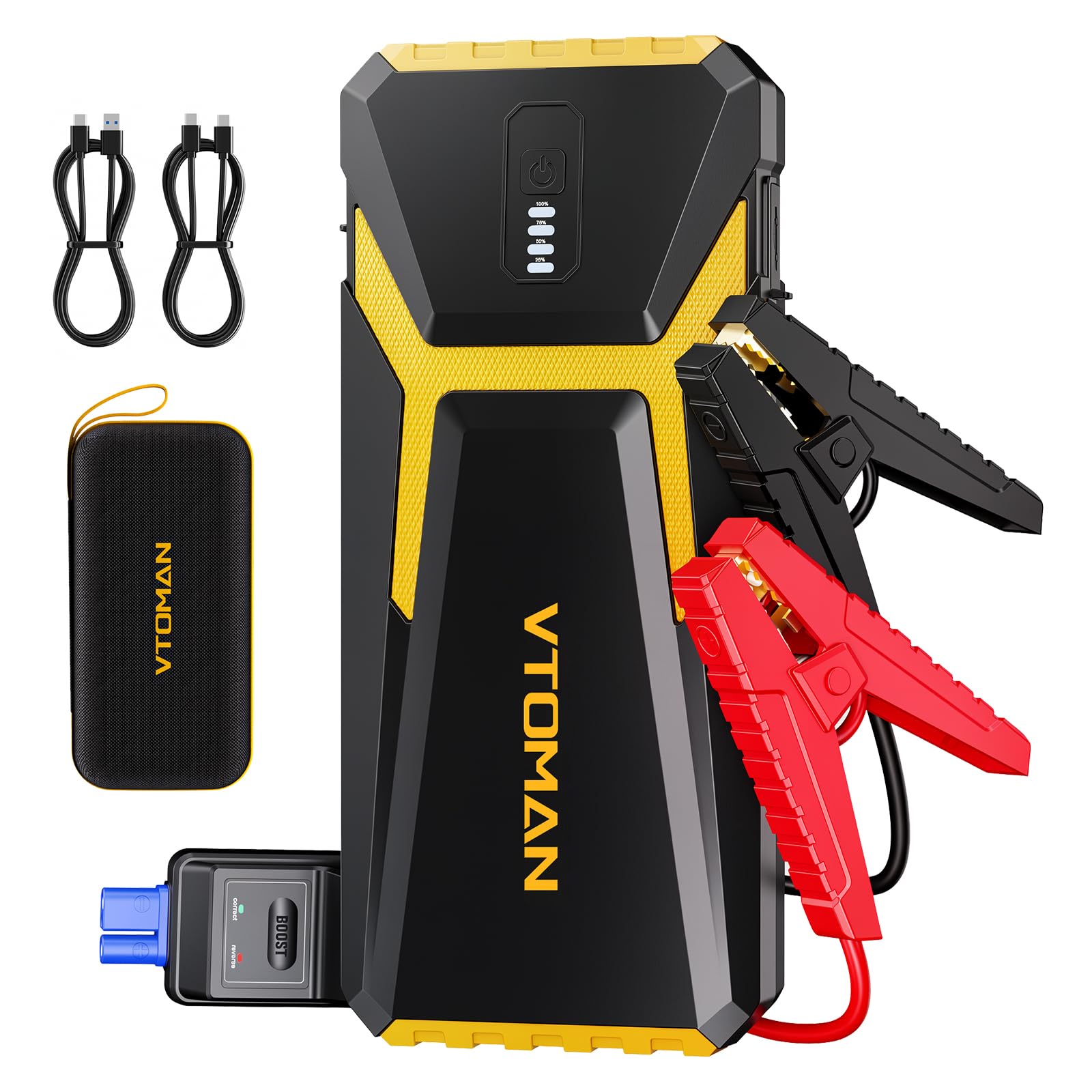 Amazon.com: VTOMAN V10 Pro 4500A Jump Starter, Portable Car