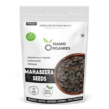 Namo Organics - Mahabeera Seeds - 500 Gm - Mahabeera Ginjalu - for Knee & Joint Pains